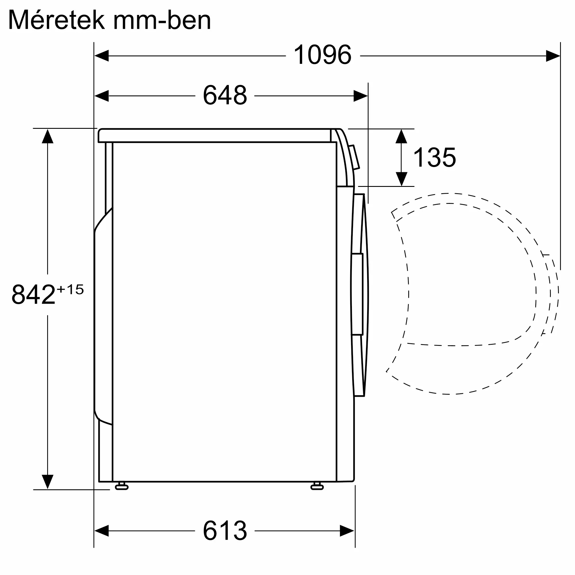Сушильная машина Bosch WQG24101BY (с английской панелью), белый в TehnoAdept