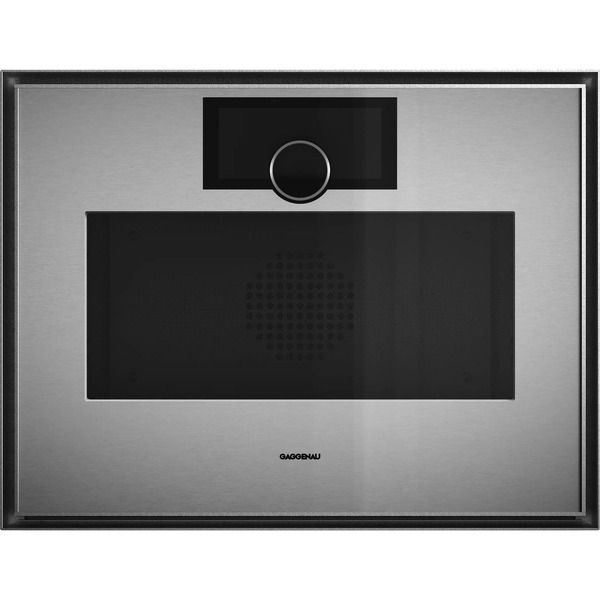 Духовой шкаф электрический с СВЧ Gaggenau GM450120, нержавеющая сталь в TehnoAdept