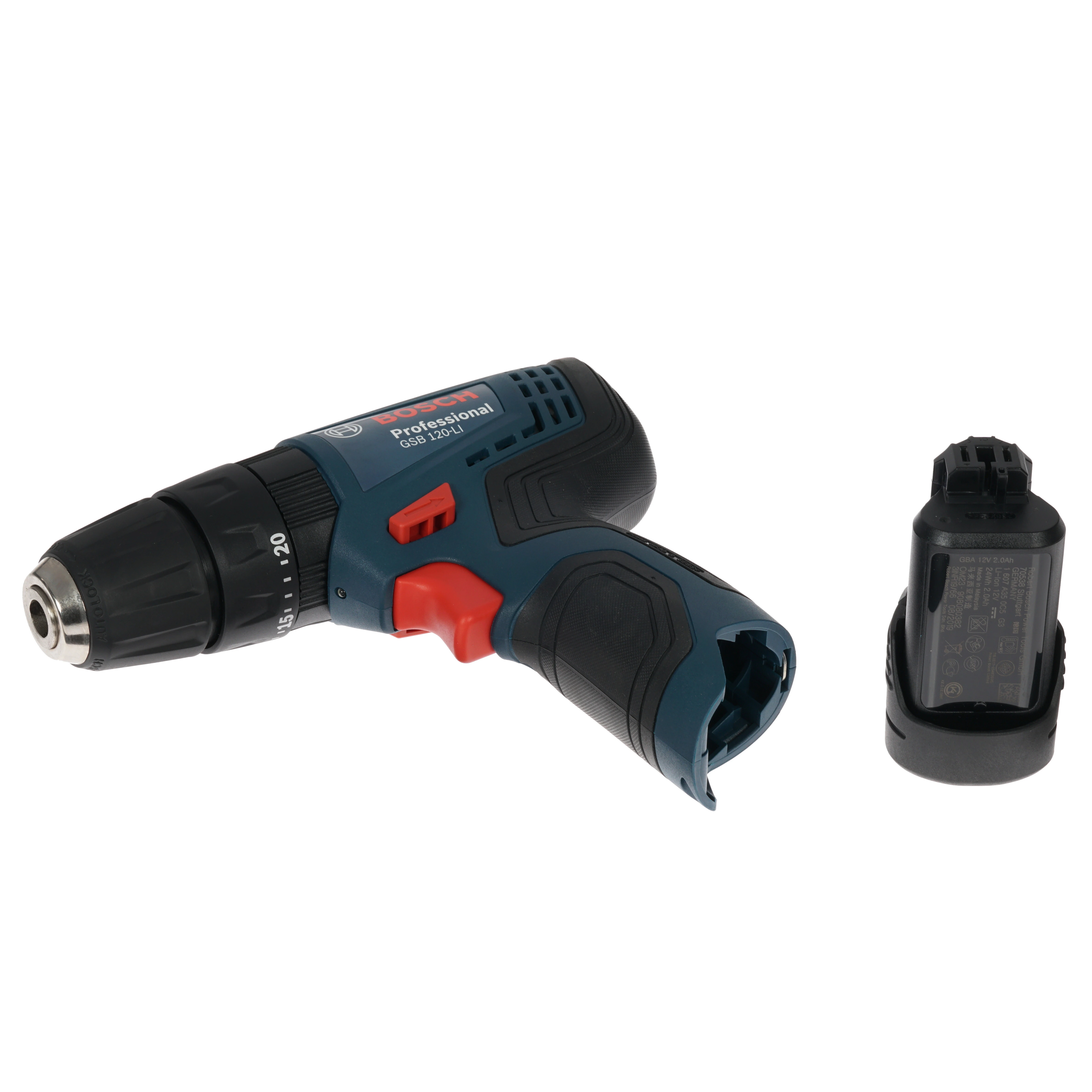 Дрель-шуруповерт Bosсh GSB 120-LI 601.9G8.100 в TehnoAdept
