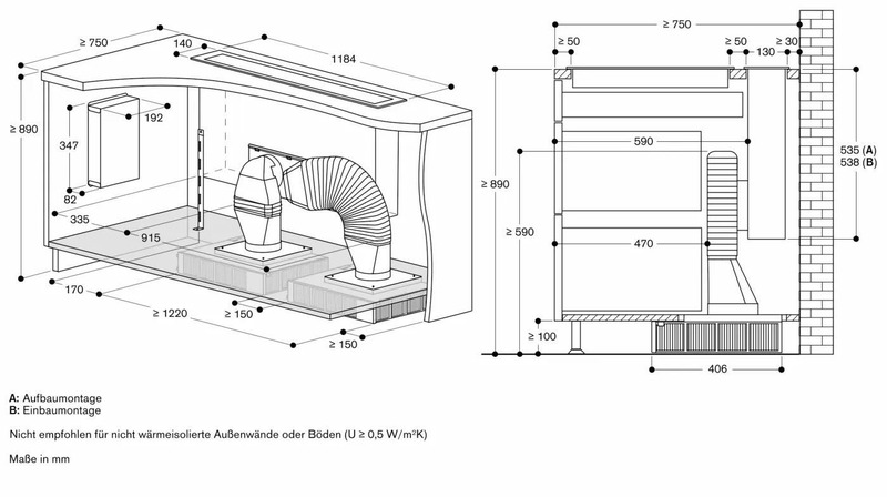 Вытяжка встраиваемая в столешницу Gaggenau AL400122, нержавеющая сталь в TehnoAdept