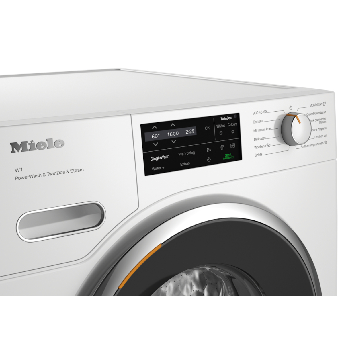 Стиральная машина Miele WWI880 WCS 125 Gala Edition LOWE Lotus White, белый лотос в TehnoAdept