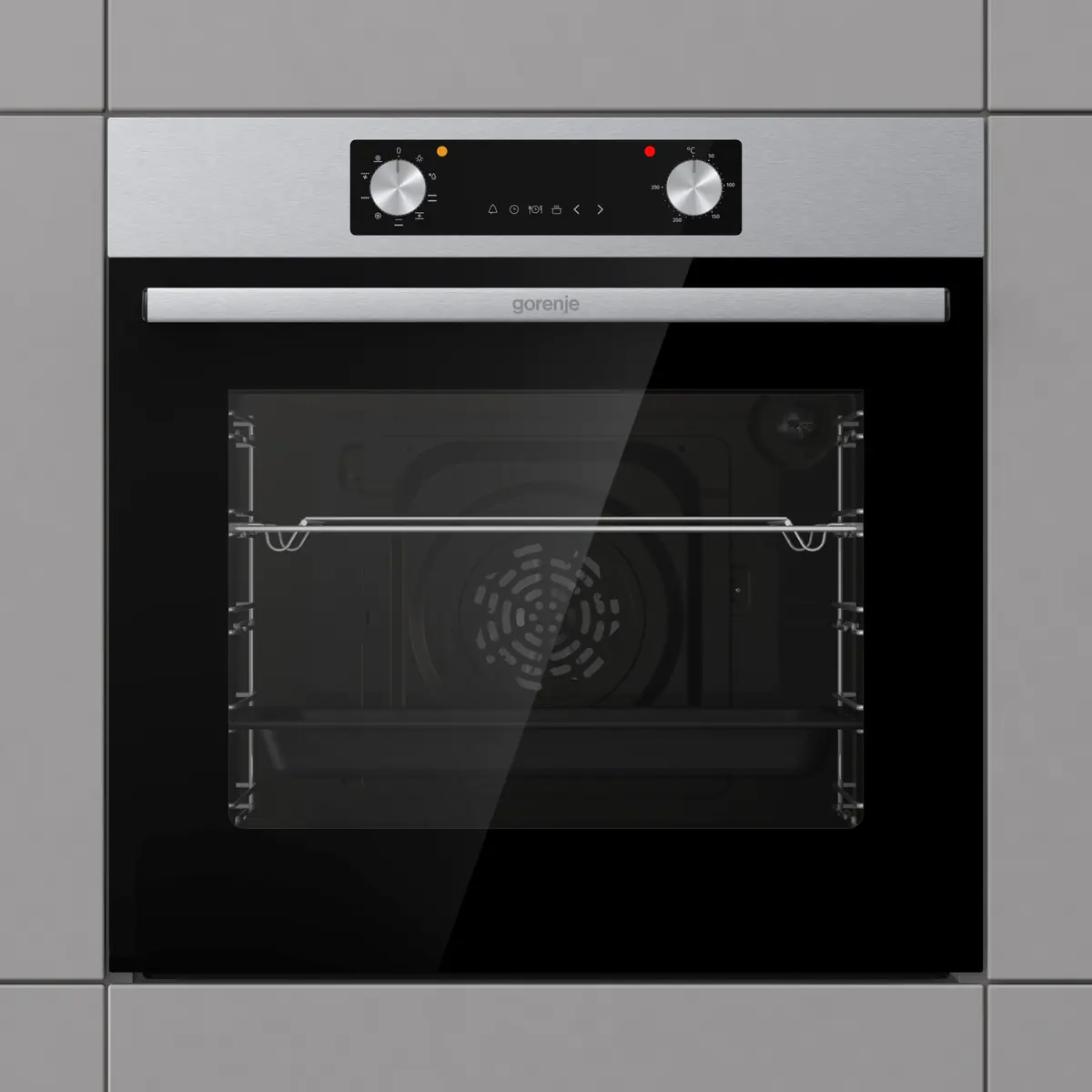 Духовой шкаф электрический Gorenje BO6737E02AXN, нержавеющая сталь в TehnoAdept