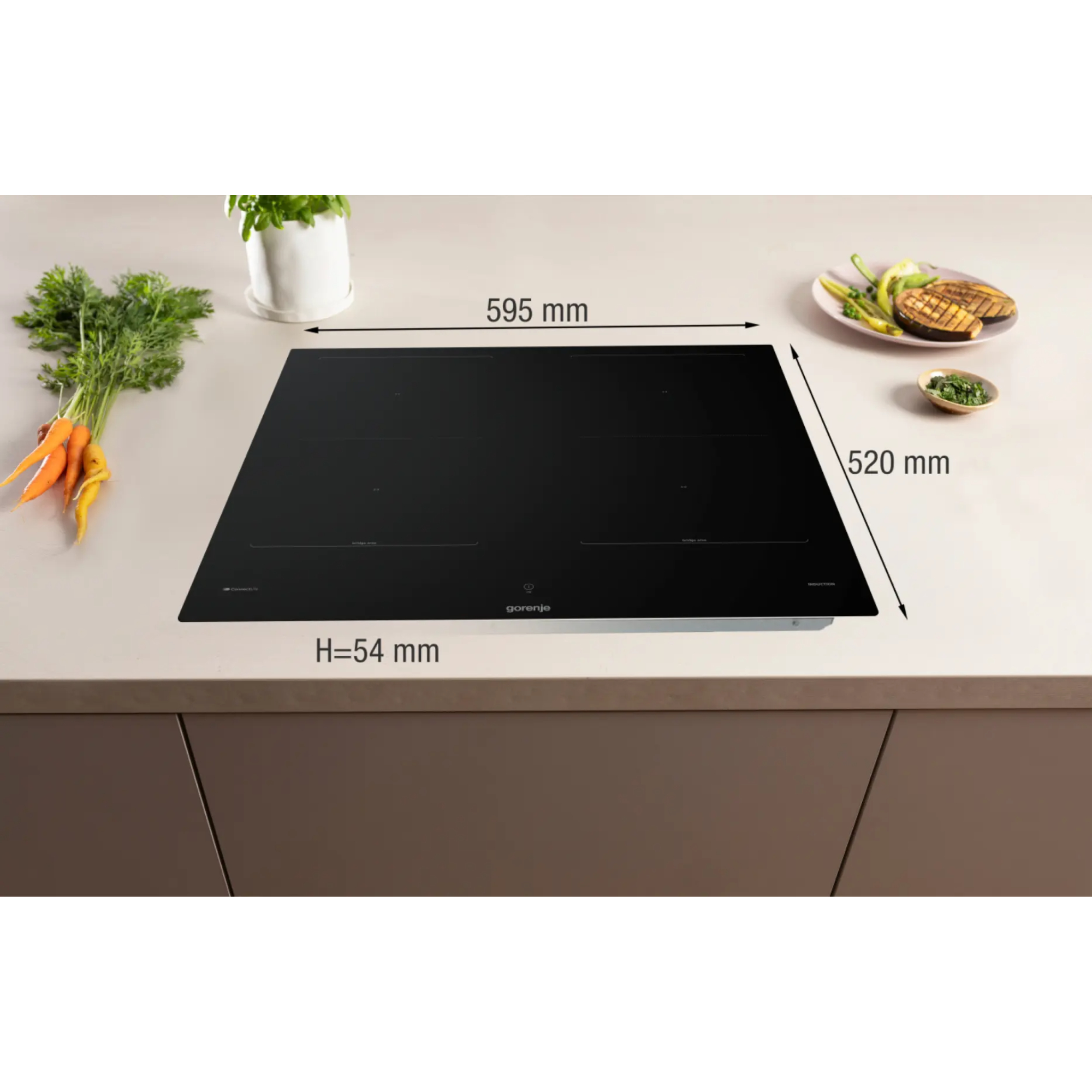Варочная панель индукционная Gorenje GI6443BSCWF в TehnoAdept