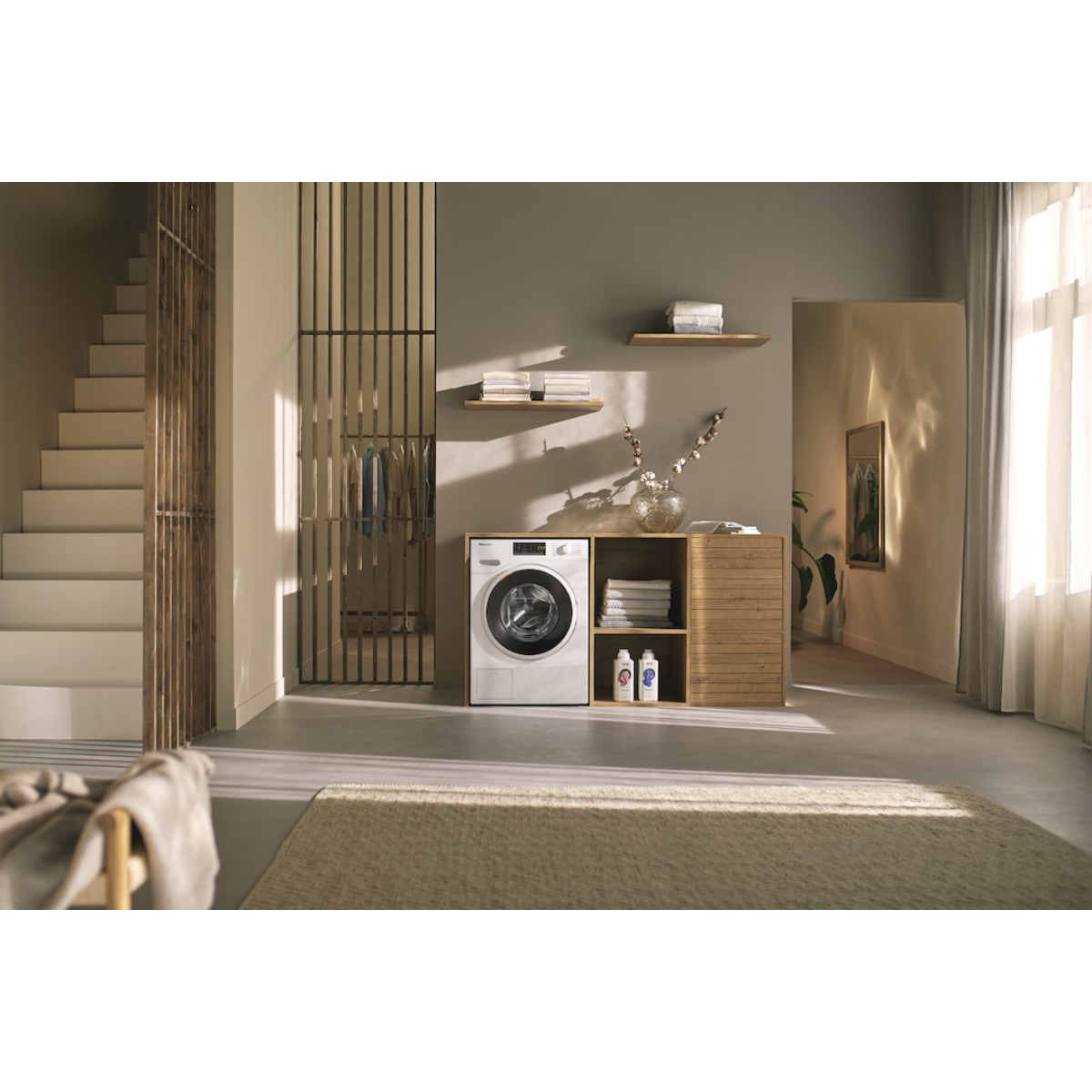 Стиральная машина Miele WWA120 WCS 8kg Active LOWE Lotus White, белый лотос в TehnoAdept