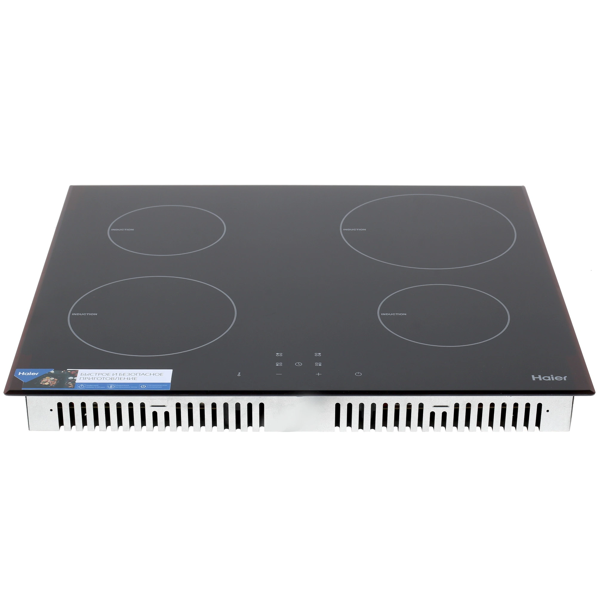 Варочная панель индукционная Haier HHX-Y64NVB, черный в TehnoAdept