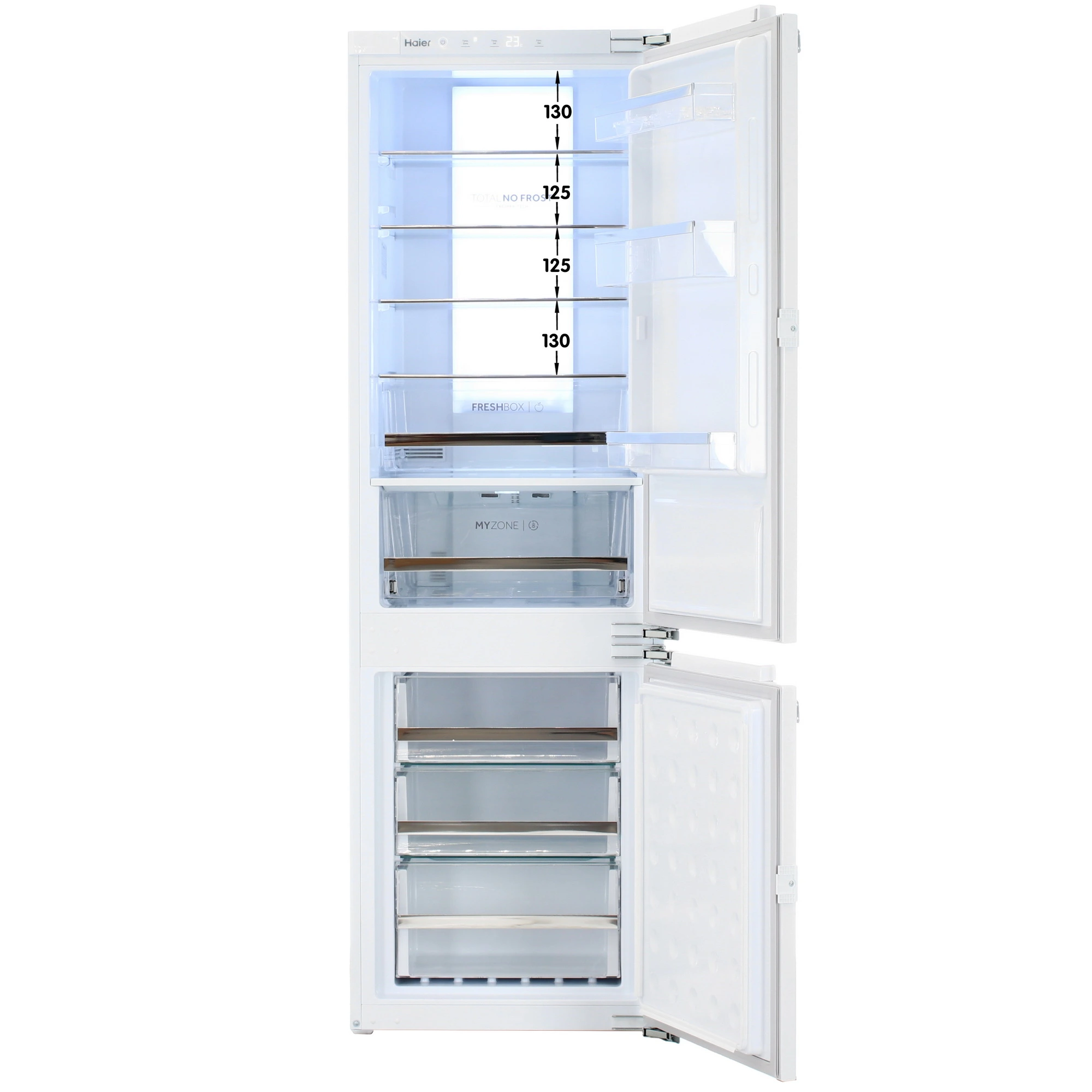 Холодильник встраиваемый Haier BCFT529TWRU в TehnoAdept