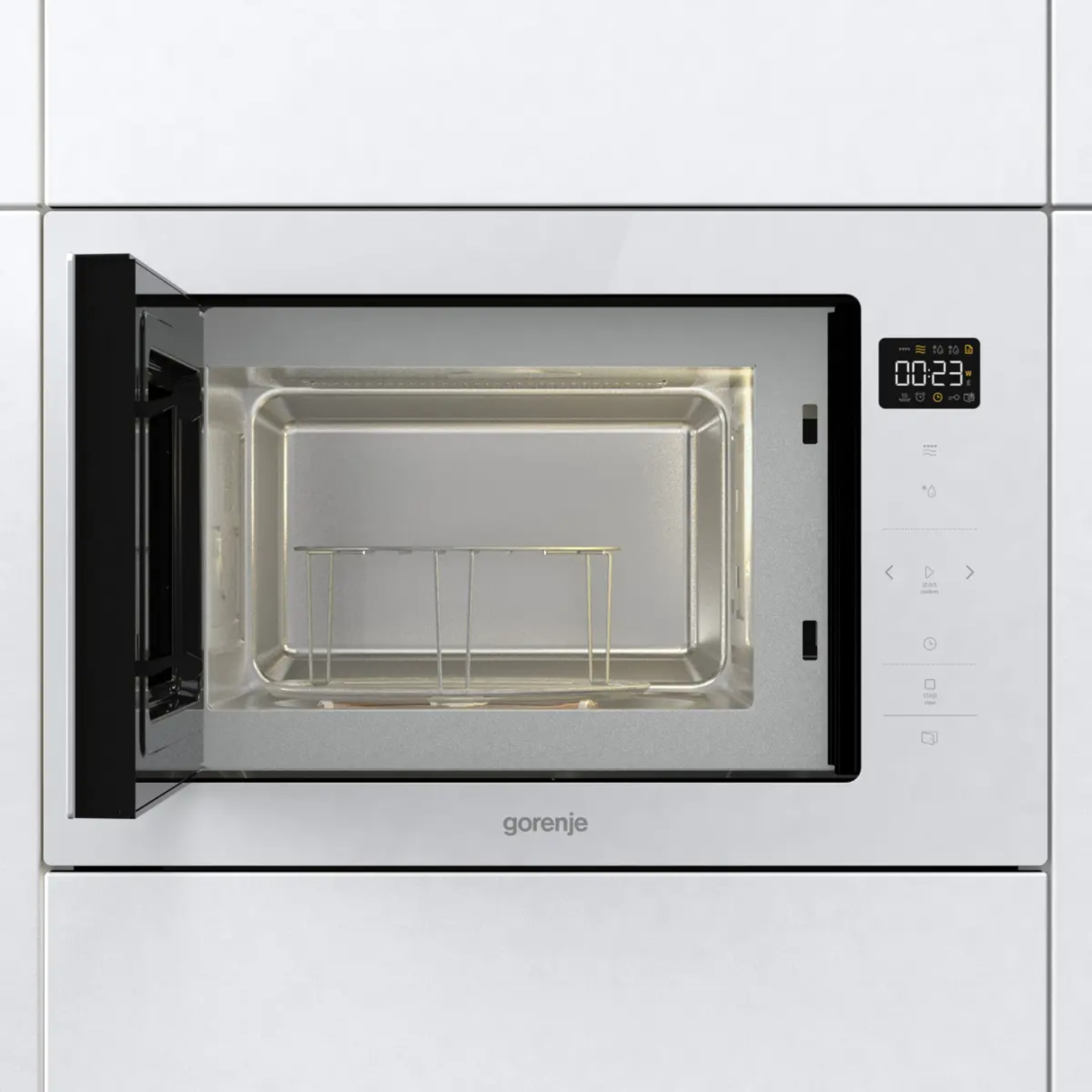 Микроволновая печь встраиваемая Gorenje BM251SG2WG, белый в TehnoAdept