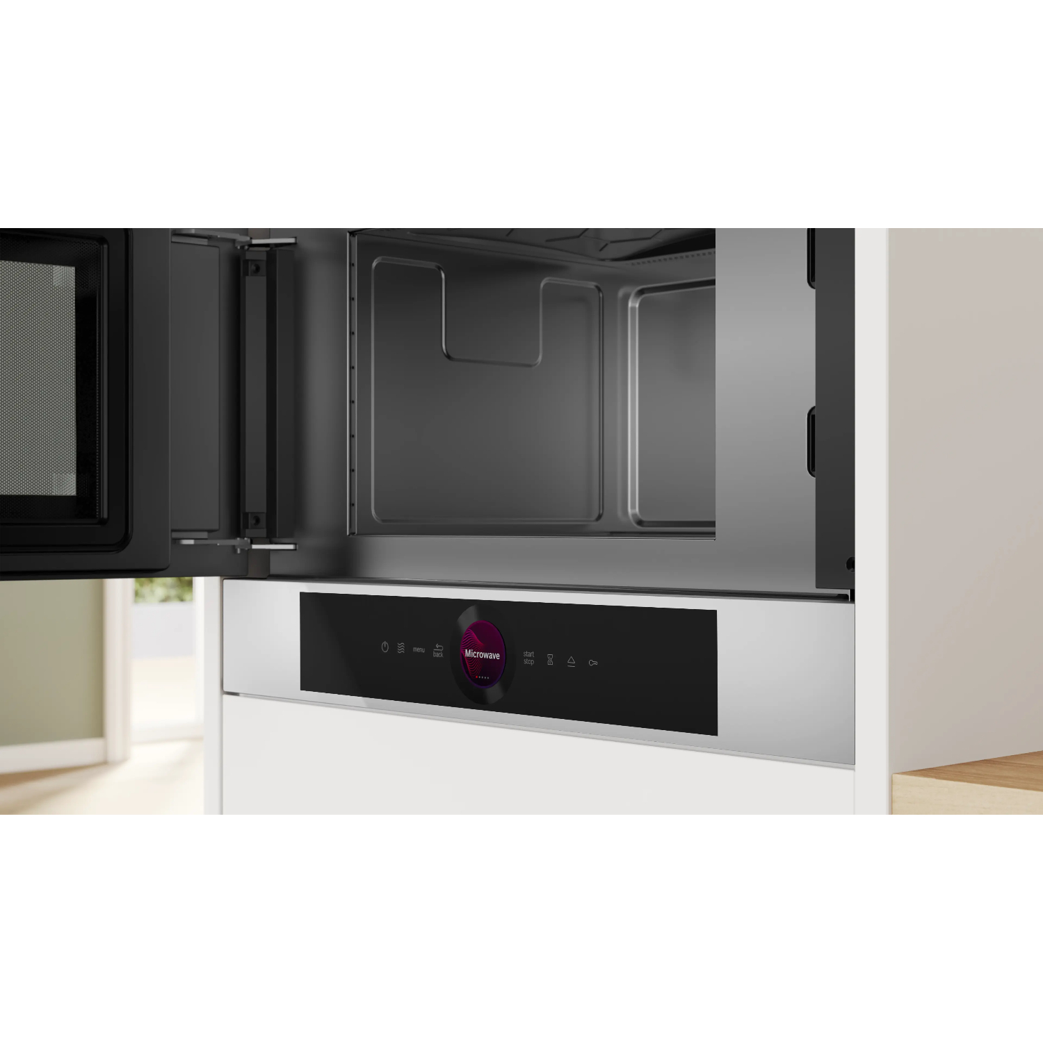 Микроволновая печь встраиваемая Bosch BFL7221W1, белый в TehnoAdept