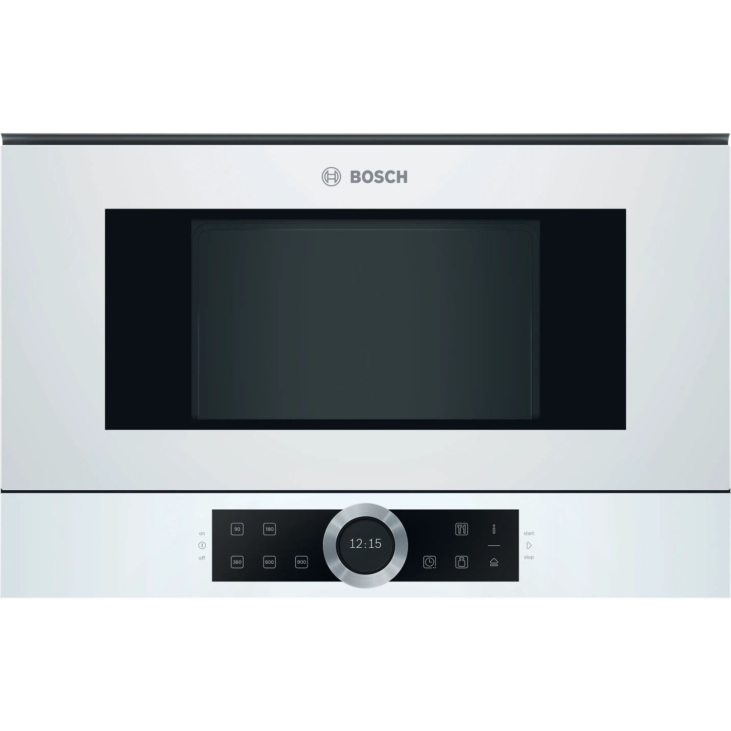 Микроволновая печь встраиваемая Bosch BFL634GW1, белый в TehnoAdept