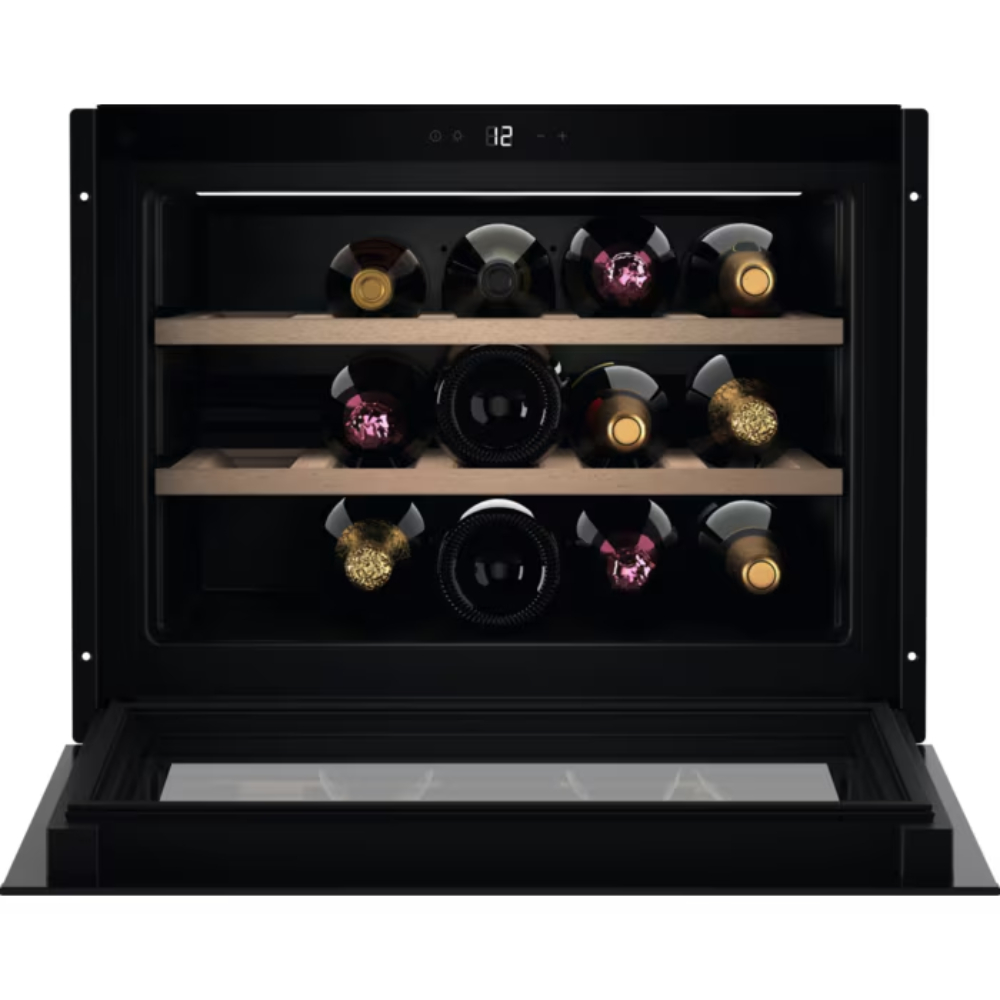 Винный шкаф встраиваемый Electrolux KBW6T, черный в TehnoAdept