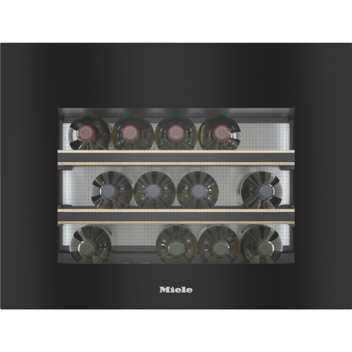 Винный шкаф встраиваемый Miele KWT 7112 iG OBSW Obsidian Black/Glass, черный обсидиан/стекло в TehnoAdept