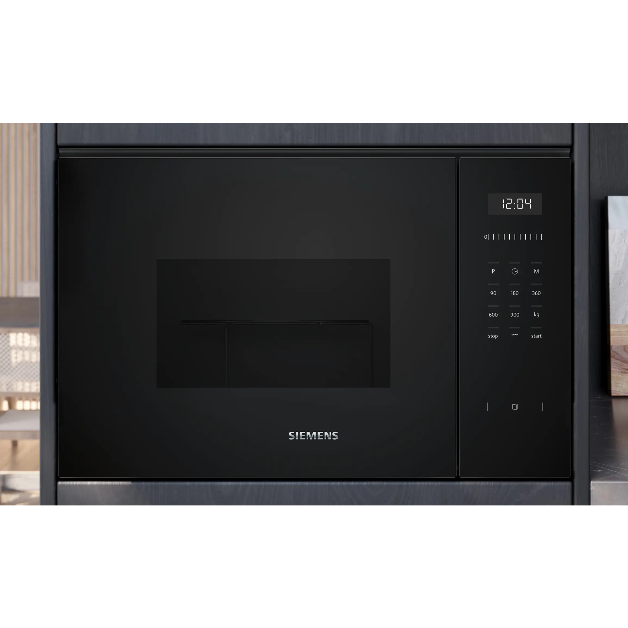 Микроволновая печь встраиваемая Siemens BE555LMB1, черный в TehnoAdept