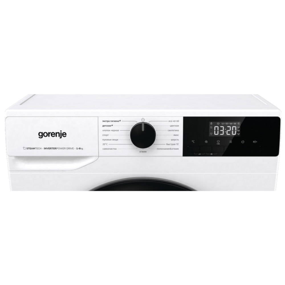 Стиральная машина Gorenje W1NHPI60SCSIRV, белый в TehnoAdept