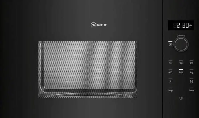 Микроволновая печь встраиваемая Neff HLAWD23G0, нержавеющая сталь/черный в TehnoAdept