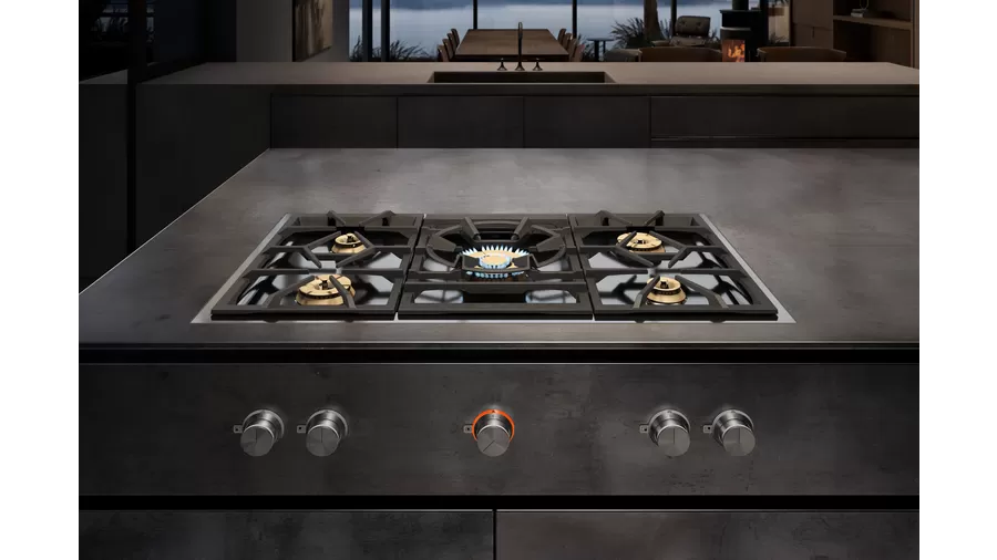 Варочная панель газовая Gaggenau VG491115, нержавеющая сталь в TehnoAdept