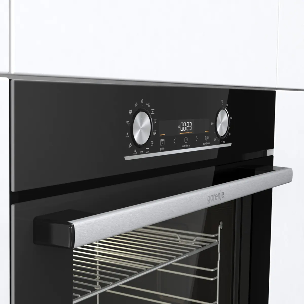 Духовой шкаф электрический Gorenje BOX6737E02BG, черный в TehnoAdept
