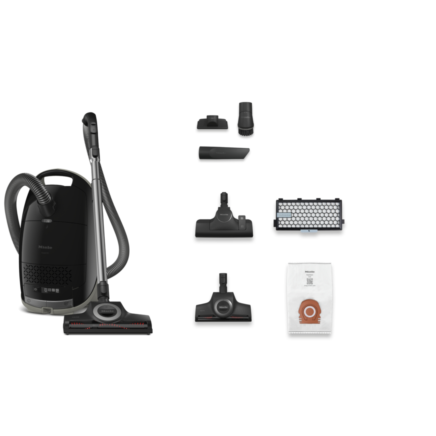 Пылесос Miele Guard M1 Cat & Dog OBSW Obsidian Black, черный обсидиан в TehnoAdept