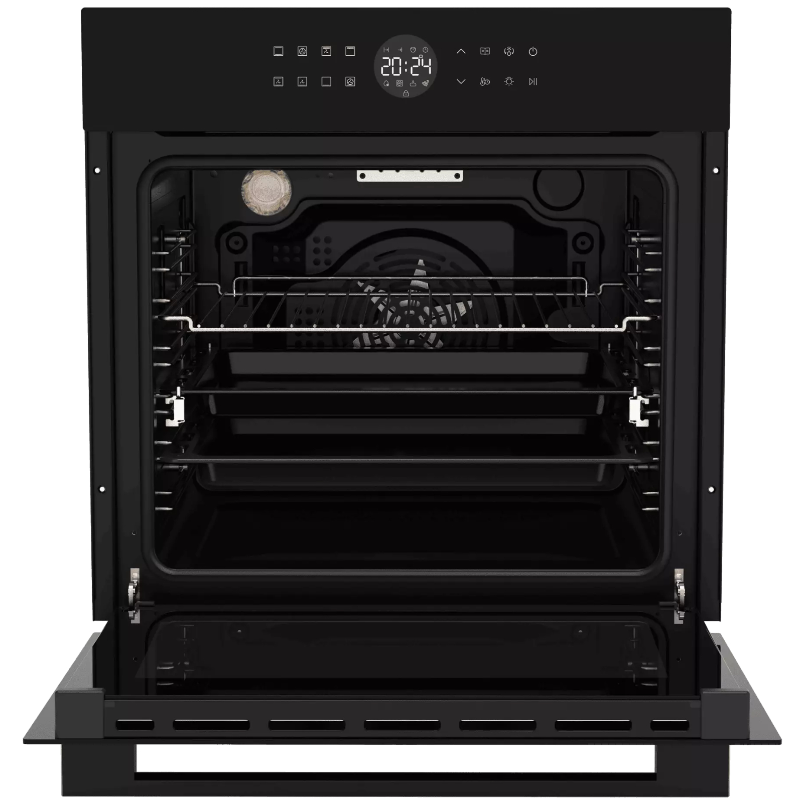 Духовой шкаф электрический Haier HOX-T08AMTB, черный в TehnoAdept