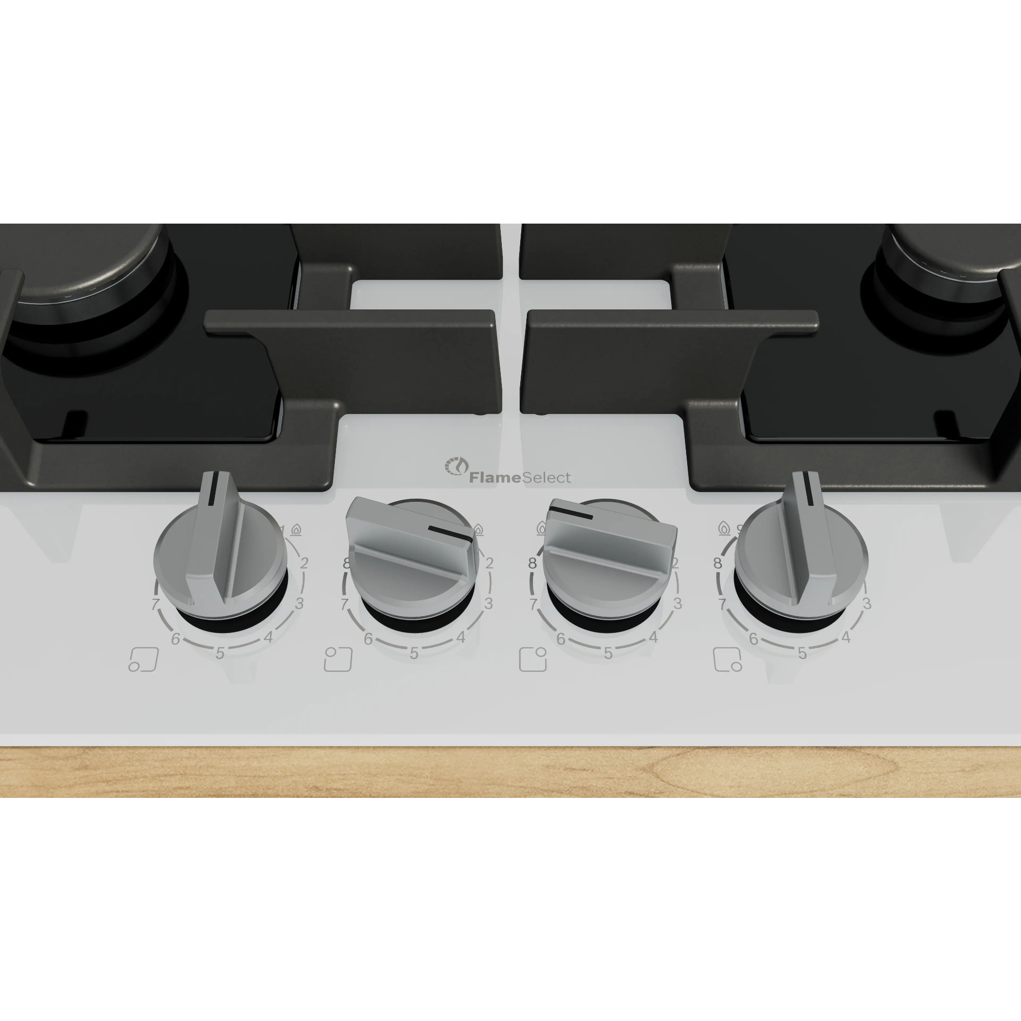 Варочная панель газовая Bosch PPP6A2I40, белый в TehnoAdept