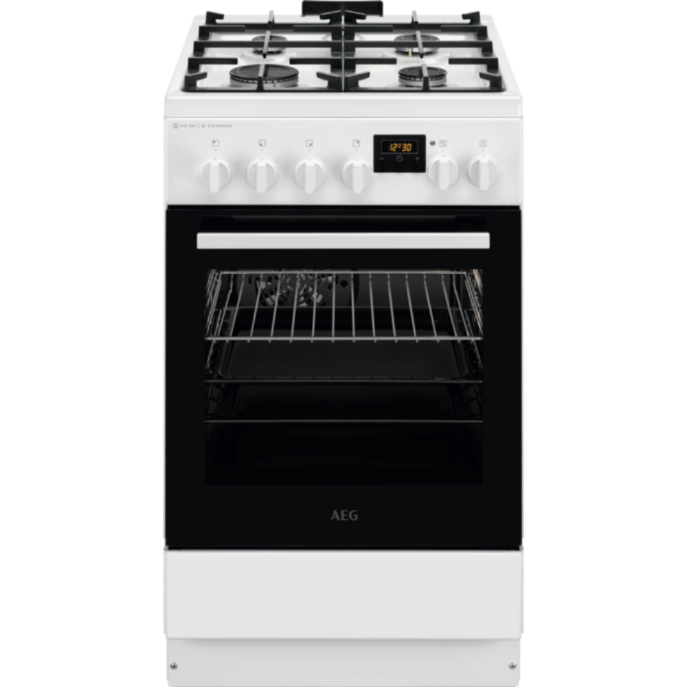 Плита комбинированная AEG CKB56490BW в TehnoAdept