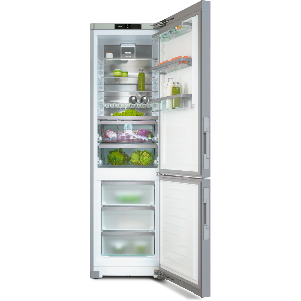 Холодильник Miele KFN 4898 AD BRWS Brillant White/Glass, бриллиантовый белый/стекло в TehnoAdept