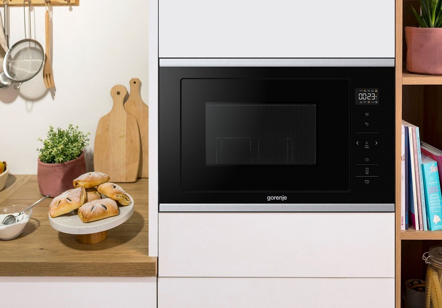 Микроволновая печь встраиваемая Gorenje BMX251SG2BG, черный в TehnoAdept