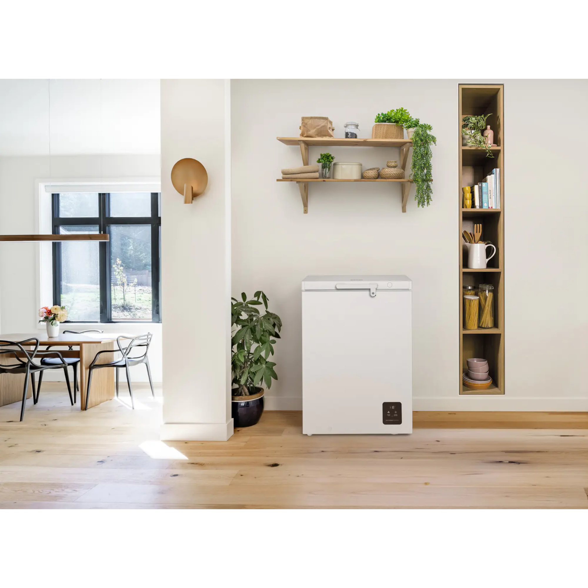 Морозильный ларь Gorenje FHC1014W5, белый в TehnoAdept