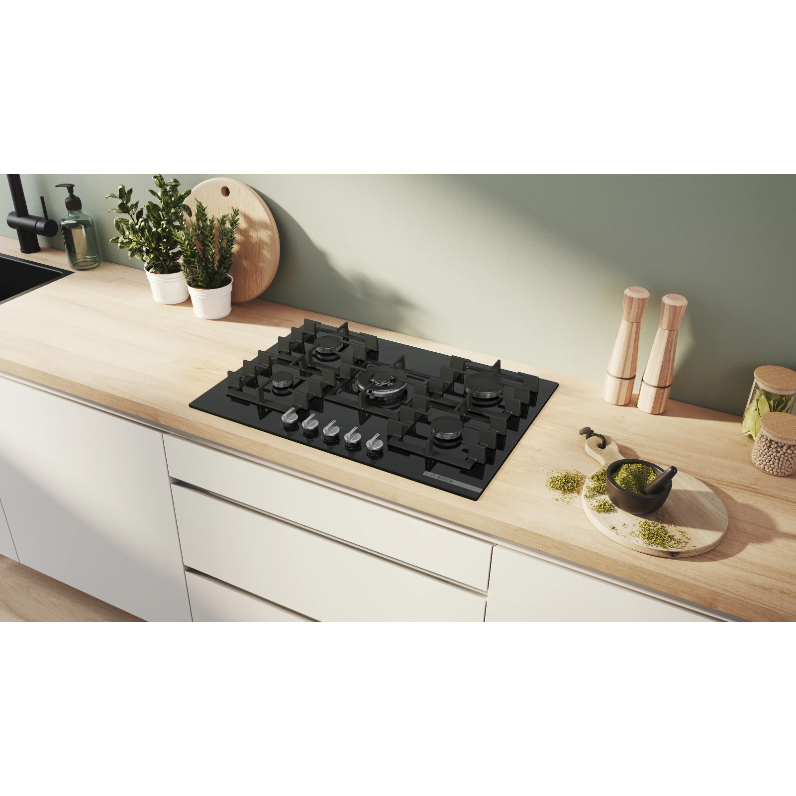 Варочная панель газовая Bosch PPQ7A6I45 в TehnoAdept