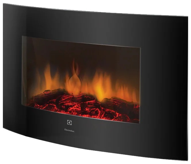 Камин электрический Electrolux EFP/W-1200URLS черный в TehnoAdept
