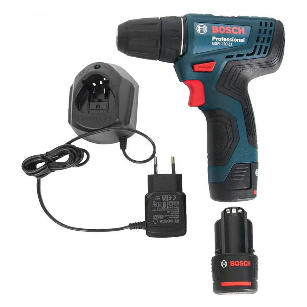 Дрель-шуруповерт аккумуляторная BOSCH GSR 120-LI 06019G8020 в TehnoAdept