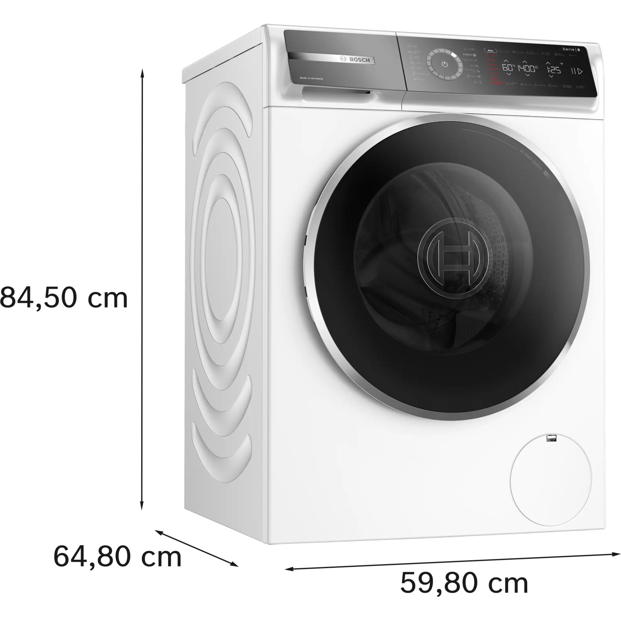 Стиральная машина Bosch WGB24410ME, белый в TehnoAdept