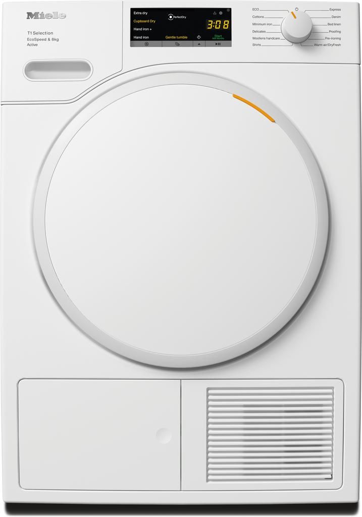Сушильная машина Miele TSA523WP 8kg Active LOWE Lotus White, белый лотос в TehnoAdept