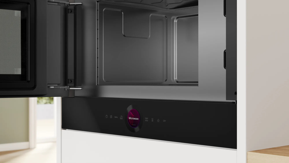 Микроволновая печь встраиваемая Bosch BFL9221B1, черный в TehnoAdept