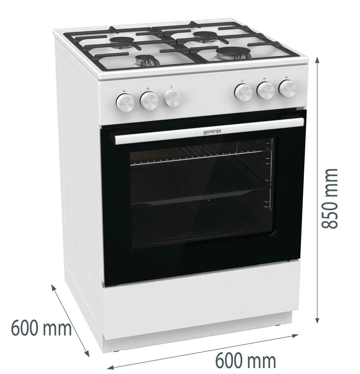 Плита газовая Gorenje GG6A10WFFM в TehnoAdept