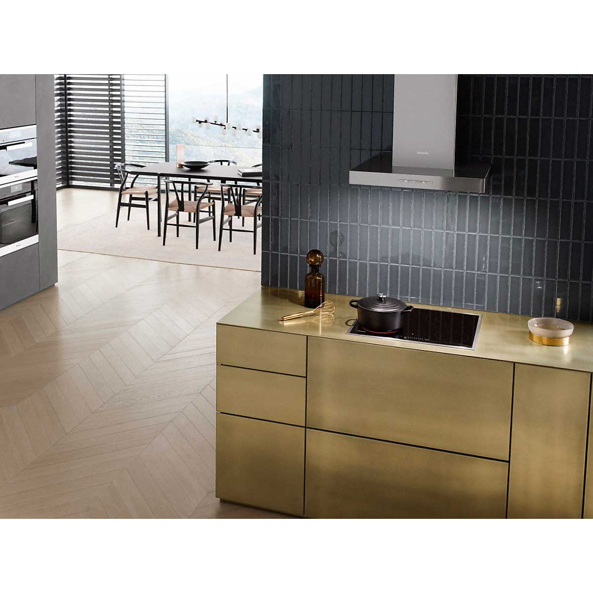 Варочная панель электрическая Miele KM 6520 FR, черный в TehnoAdept