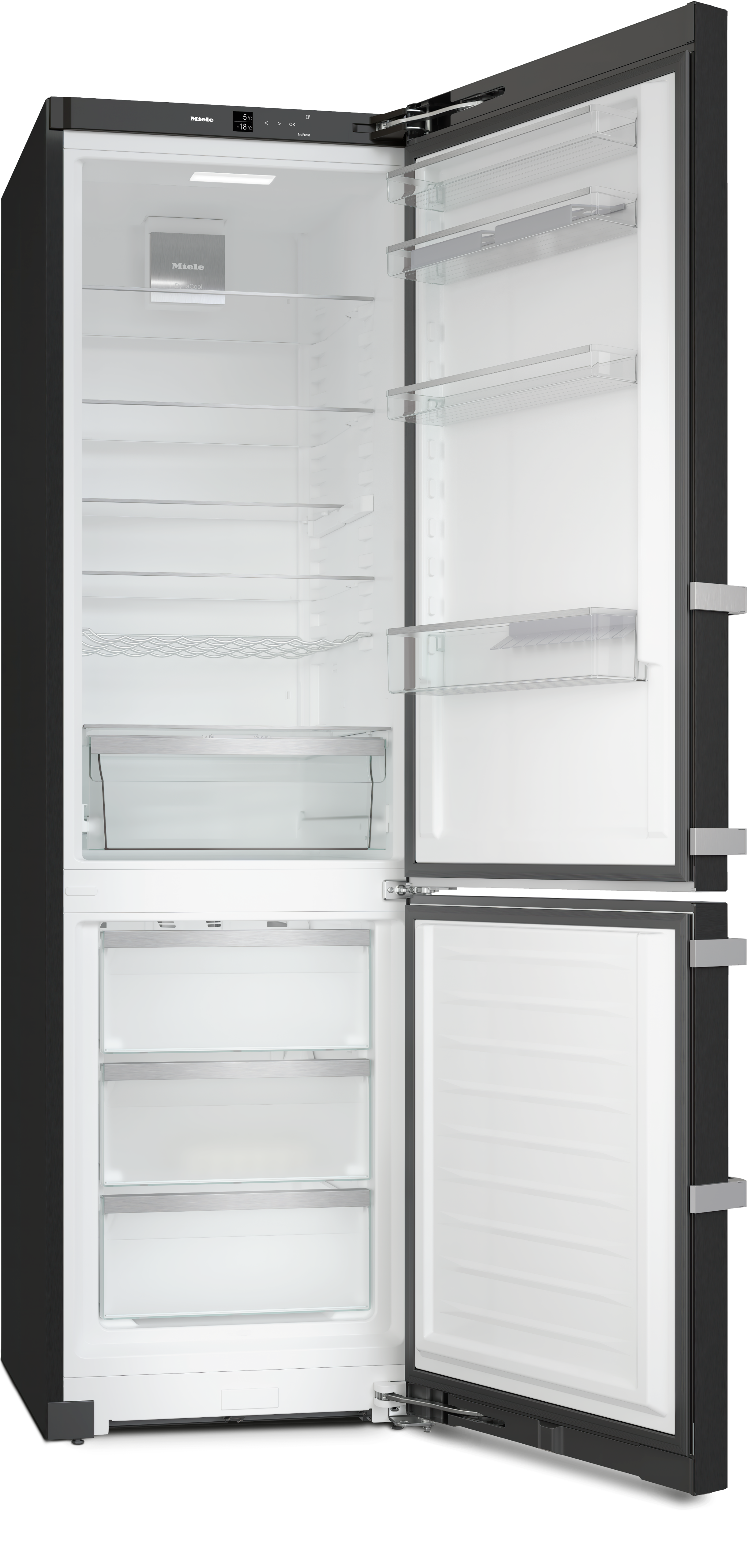 Холодильник Miele KFN 4795 AD BST Blacksteel, черная сталь в TehnoAdept