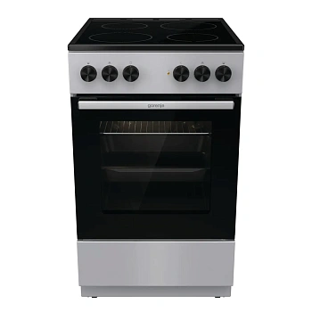 Плита электрическая Gorenje GEC5A12SG, серый/черный в TehnoAdept