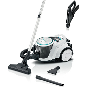 Пылесос Bosch BGS41HYG1, белый/черный в TehnoAdept